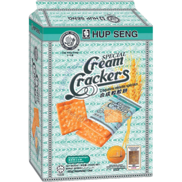 HUP SENG CRACKERS (22.5Gx10s) - SPECIAL CREAM