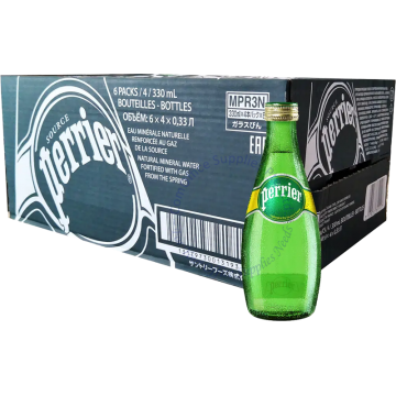 PERRIER SPARKLING MINERAL WATER (330MLx24s) - NATURAL