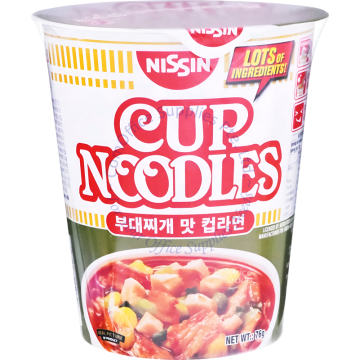 NISSIN INSTANT CUP NOODLES 76G - KOREAN ARMY STEW