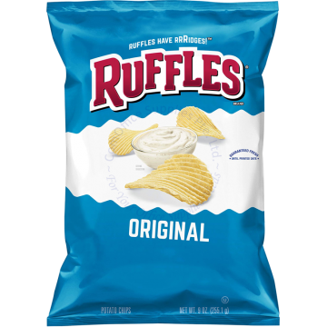 RUFFLES POTATO CHIPS 170G - ORIGINAL