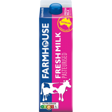 FARMHOUSE PASTEURISED MILK 946ML - FRESH