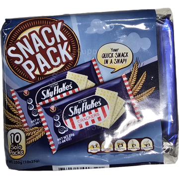 M.Y. SAN SKY FLAKES CRACKERS 250G (10s) - ORIGINAL