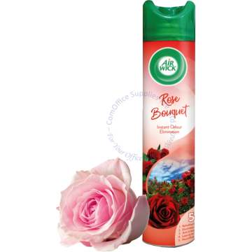 AIR WICK AEROSOL SPRAY 300ML - ROSE BOUQUET