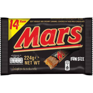 MARS CHOCOLATE BARS FUN SIZE 224G (12s)