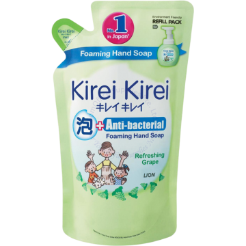 KIREI KIREI ANTI-BACTERIAL HAND SOAP REFILL 200ML - REFRESHING GRAPE