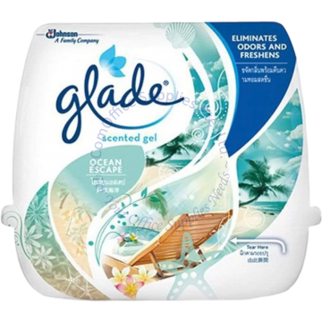GLADE SCENTED GEL 180G - OCEAN ESCAPE