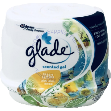 GLADE SCENTED GEL 180G - LEMON