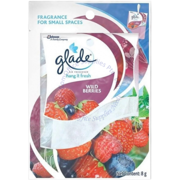 GLADE HANG IT FRESH 8G - WILD BERRIES