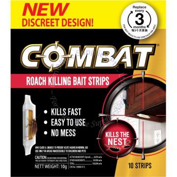 COMBAT INSECT BAIT STRIPS (10Gx10s) - ROACH KILLER