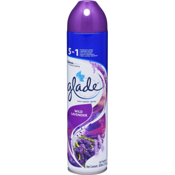 GLADE AEROSOL SPRAY 320ML - LAVENDER