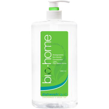 BIO-HOME DISHWASH LIQUID 900ML - LEMONGRASS & GREEN TEA