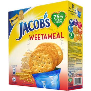 JACOB'S WEETAMEAL WHEAT CRACKER 144G (18Gx8s)