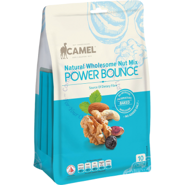 CAMEL NATURAL WHOLESOME NUT MIX (25Gx10s) - POWER BOUNCE