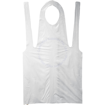 DISPOSABLE WHITE APRONS 80x134CM (500s)