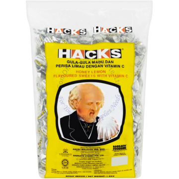 HACKS CANDY 1.8KG - LEMON