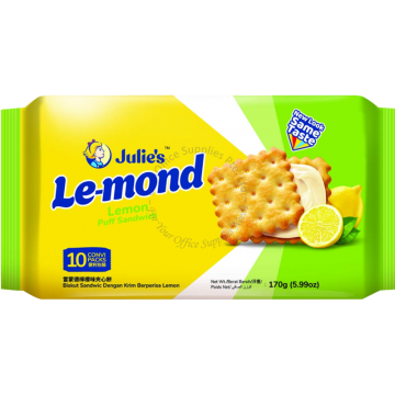JULIE'S LE-MOND SANDWICH - LEMON (17Gx10s)