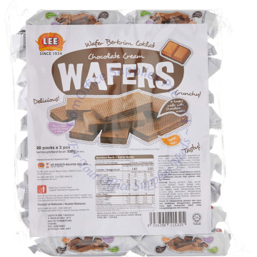 LEE CHOCOLATE CREAM WAFERS (25Gx20s)