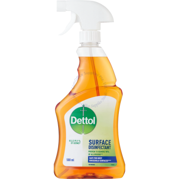 DETTOL ANTIBACTERIAL SURFACE DISINFECTANT SPRAY 500ML