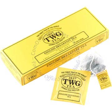 TWG ENVELOPED TEABAGS (2.5Gx15s) - ENGLISH BREAKFAST