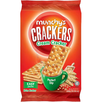 MUNCHY'S CRACKERS - CREAM CRACKER 300G