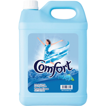 COMFORT FABRIC SOFTENER 5L - TOUCH OF LOVE W/LILAC FRESH