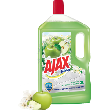 AJAX FABULOSO MULTI-PURPOSE CLEANER 3L - APPLE FRESH