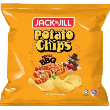 JACK 'N JILL POTATO CHIPS (15Gx25s) - BARBEQUE