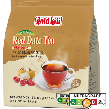 GOLD KILI INSTANT RED DATE TEA W/LONGAN (18Gx20s)