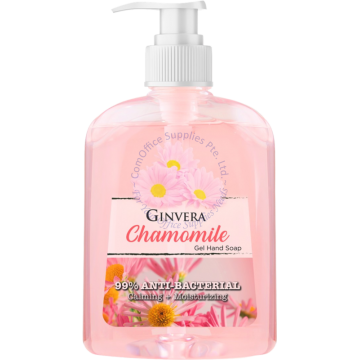 GINVERA ANTI-BACTERIAL GEL HAND SOAP 500ML - CHAMOMILE