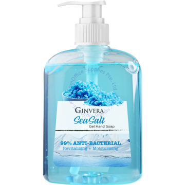 GINVERA ANTI-BACTERIAL GEL HAND SOAP 500ML - SEA SALT