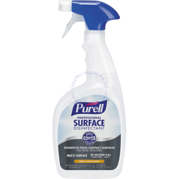 PURELL PROFESSIONAL SURFACE DISINFECTANT SPRAY 32oz/946ML - FRESH CITRUS SCENT