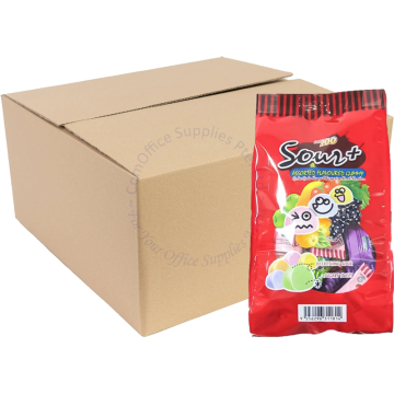 SOUR ASSORTED GUMMY (580Gx12s)