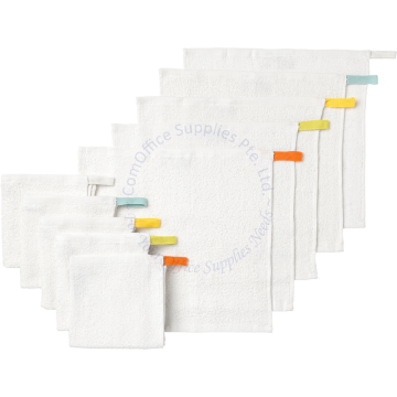 KRAMA WASHCLOTH #401.690.54 30x30CM WHITE (10s)