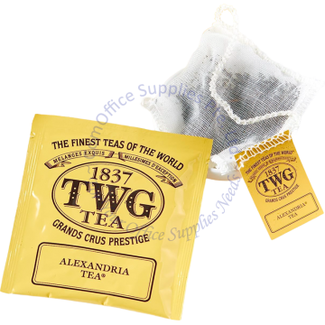TWG ENVELOPED TEABAGS (2.5Gx200s) - ALEXANDRIA