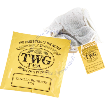 TWG ENVELOPED TEABAGS (2.5Gx200s) - VANILLA BOURBON