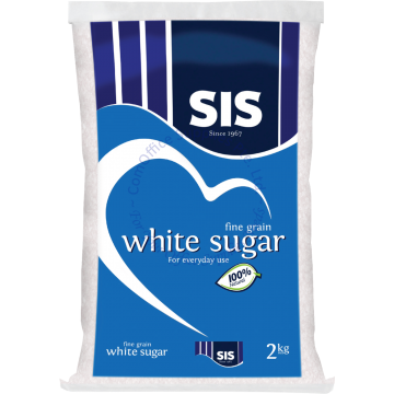 SIS WHITE SUGAR 2KG