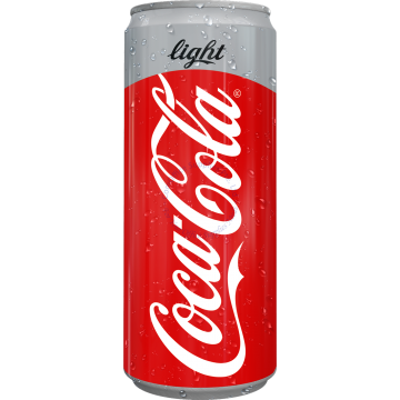 COCA COLA CAN DRINKS (320MLx24s) - LIGHT