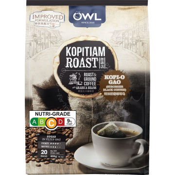 OWL KOPITIAM ROAST KOPI-O GAO 2-IN-1 W/SUGAR (20Gx20s)