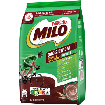 MILO GAO SIEW DAI (LESS SUGAR) 3-IN-1 (33Gx13s)