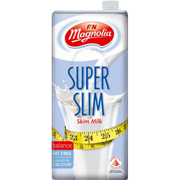 MAGNOLIA SUPER SLIM SKIM UHT MILK 1L