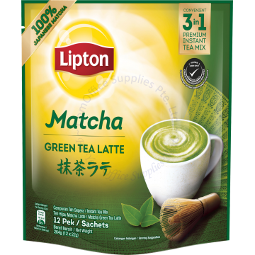 LIPTON MILK TEA LATTE (20Gx12s) - MATCHA