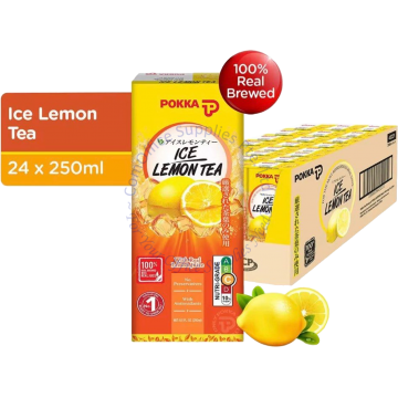 POKKA PACKET DRINKS (250MLx24s) - ICE LEMON TEA