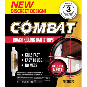 COMBAT INSECT BAIT STRIPS (10Gx10s) - ROACH KILLER