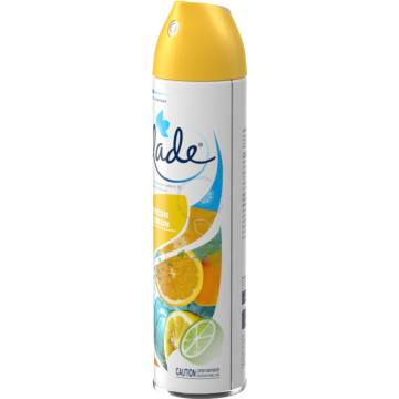 GLADE AEROSOL SPRAY 320ML - LEMON