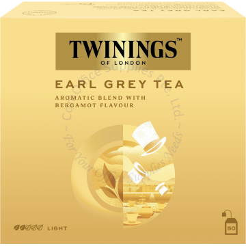 TWININGS TEABAGS (2Gx50s) - EARL GREY