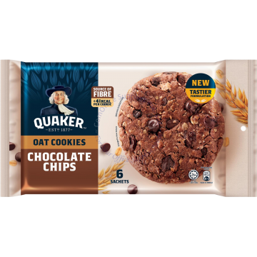 QUAKERS OATS COOKIES (27Gx6s) - CHOCOLATE CHIP