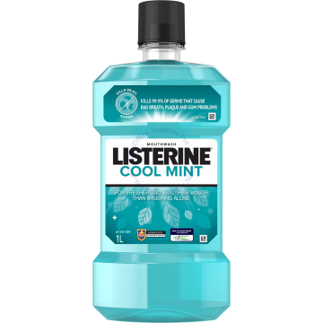 LISTERINE MOUTHWASH 1L - COOL MINT