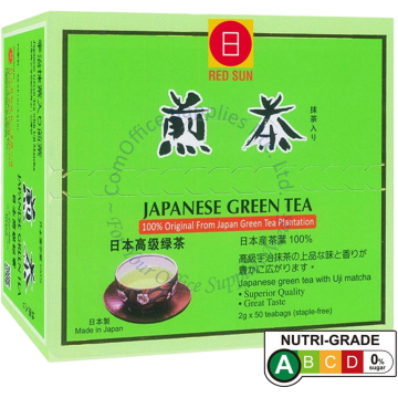 RED SUN JAPAN GREEN TEA (2Gx50s)
