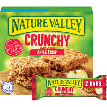 NATURE VALLEY CRUNCHY GRANOLA BARS 210G (5s) - APPLE CRISP