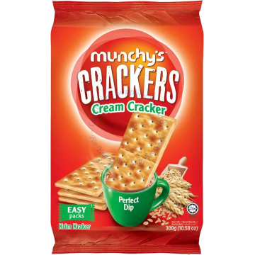 MUNCHY'S CRACKERS - CREAM CRACKER 300G